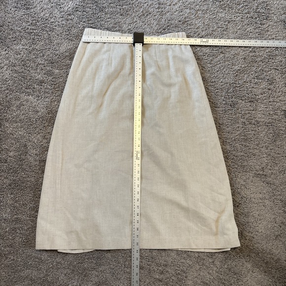 Vintage Orvis Tan Women's skirt size 14 Made In‎ USA - Picture 6 of 6
